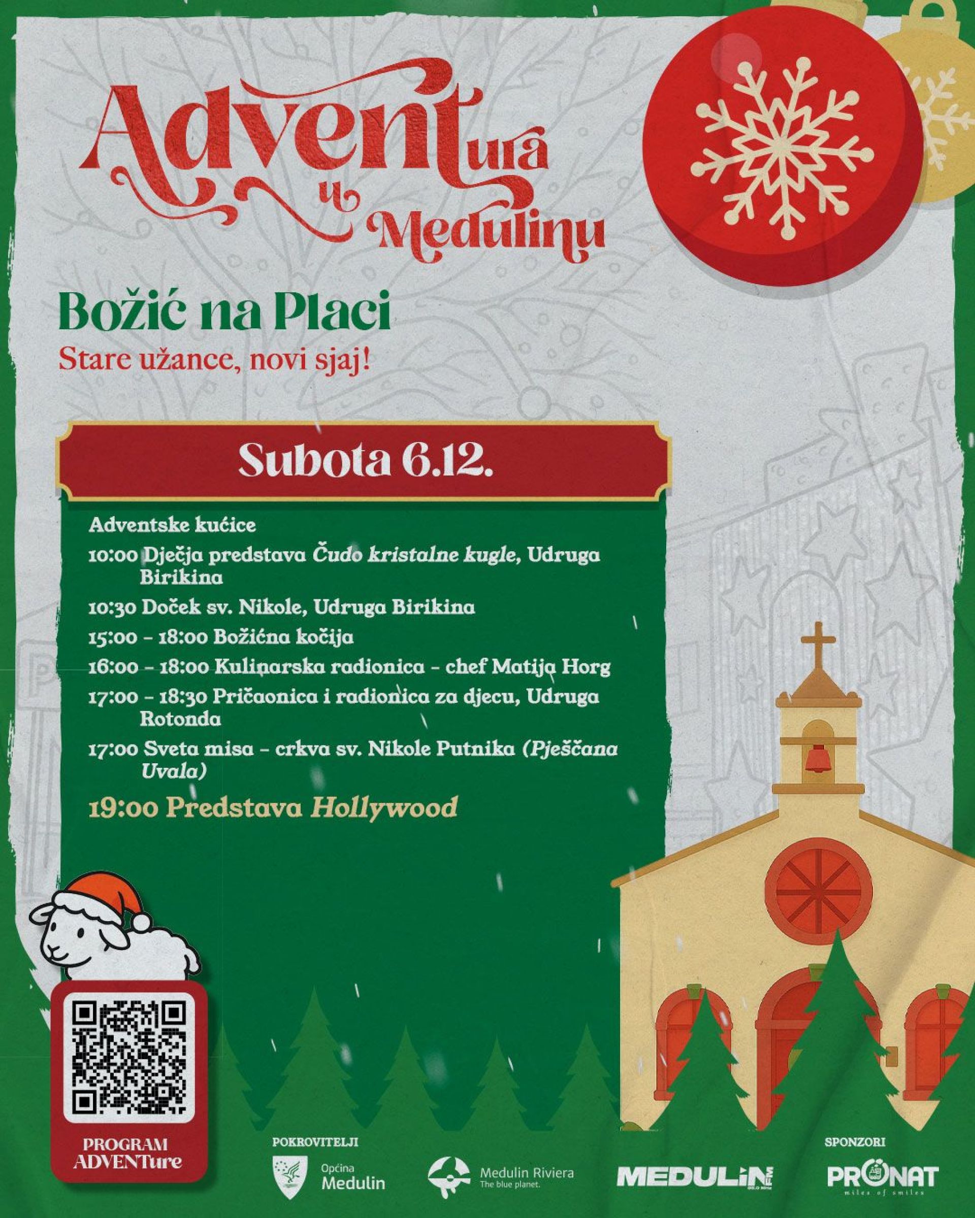 ADVENTura u Medulinu - događaji 06. i 07.12.